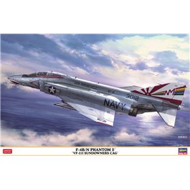 Hasegawa 07503 F-4B/N Phantom II "VF-111 Sundowners CAG"