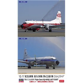 Hasegawa 10843 YS-11 "J.A.S.D.F. Flight Check SQ/403SQ Last Flight"