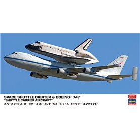 Hasegawa 10844 Space Shuttle Orbiter & Boeing 747 "Shuttle Carrier Aircraft"