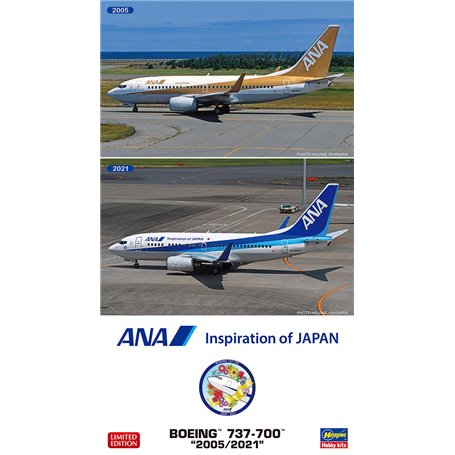 Hasegawa 10845 Boeing 737-700 ANA "2005/2021"