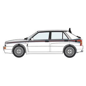 Hasegawa 1:24 Lancia Delta HF Integrale Evoluzione - MARTINI 5