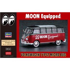 Hasegawa 1:24 MOON Equipped Volkswagen Type2 Micro Bus 