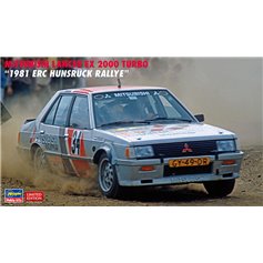 Hasegawa 1:24 Mitsubishi Lancer EX 2000 Turbo - 1981 ERC HUNSRUCK RALLY E