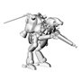 Hasegawa 64123 Maschinen Krieger Schwarzer Hund