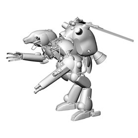 Hasegawa 1:20 Maschinen Krieger Schwarzer Hund