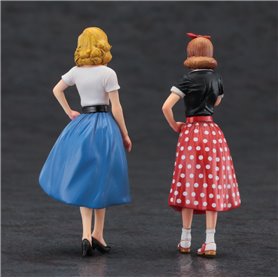 Hasegawa FC10-29110 50's American Girl's Figure