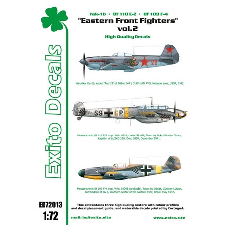 Exito ED72013 1/72 Eastern Front Fighters 2