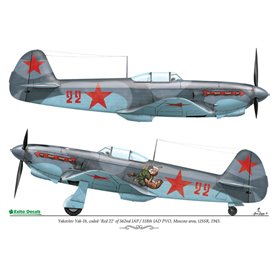Exito DECALS 1:72 Yak-1b + Bf-110 E-2 + Bf-109 F-4 - EASTERN FRONT FIGHTERS - VOL.2