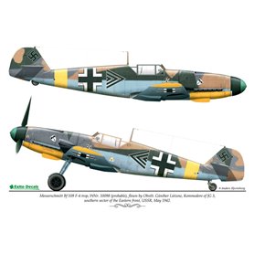 Exito DECALS 1:72 Yak-1b + Bf-110 E-2 + Bf-109 F-4 - EASTERN FRONT FIGHTERS - VOL.2