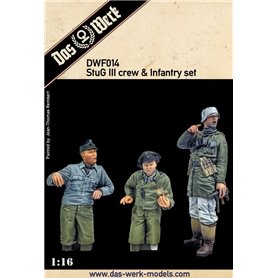 Das Werk DWF014 StuG III crew & Infantry set