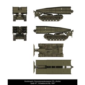 Das Werk 1:16 Bruckenlegepanzer M48 A2 AVLB