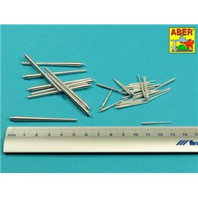 ABER 1:200 Zestaw luf do Scharnhorst - 280mm x 9 + 150mm x 12 +105mm x 14