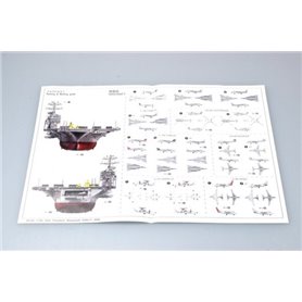 Trumpeter 1:700 USS Roosevelt CVN-71 2006