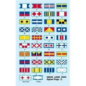 Trumpeter 1:200 WWII SIGNAL FLAGS
