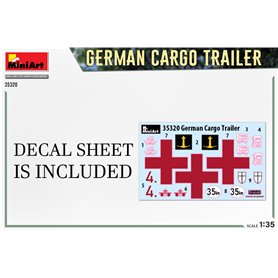 Mini Art 1:35 GERMAN CARGO TRAILER