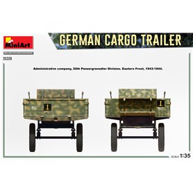 Mini Art 1:35 GERMAN CARGO TRAILER