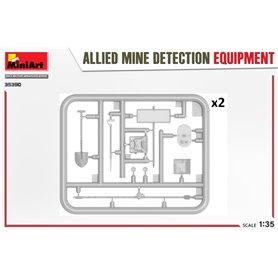 Mini Art 1:35 ALLIED MINE DETECTION EQUIPMENT 
