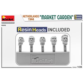 Mini Art 35393 Market Garden Netherlands 1944 Resin Heads