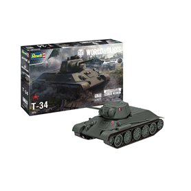 Revell 03510 1/72 T-34 Easy Click World of Tanks