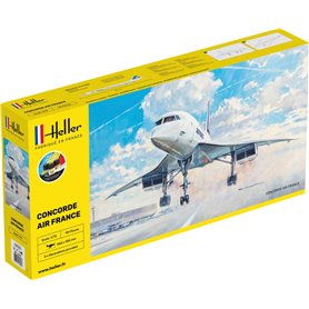 Heller 1:72 Concorde AF - STATER KIT - z farbami