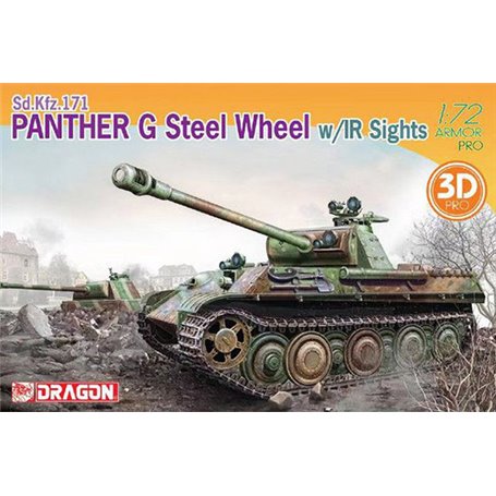 Dragon 1:72 PANTHER G STEELWHEEL w/IR SIGHTS