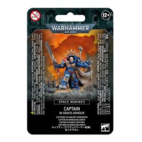 Warhammer 40000 SPACE MARINES: Captain In Gravis Armour