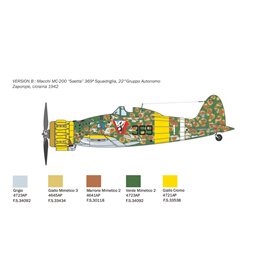 Italeri 1:48 MC.200 Saetta