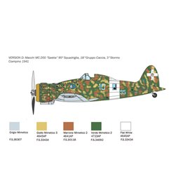 Italeri 1:48 MC.200 Saetta