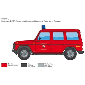 Italeri 1:24 Mercedes G230 Feuerwehr