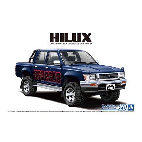 Aoshima 1:24 MC20 Toyota Hilux - PICK UP DOUBLE CAB 4WD 1994