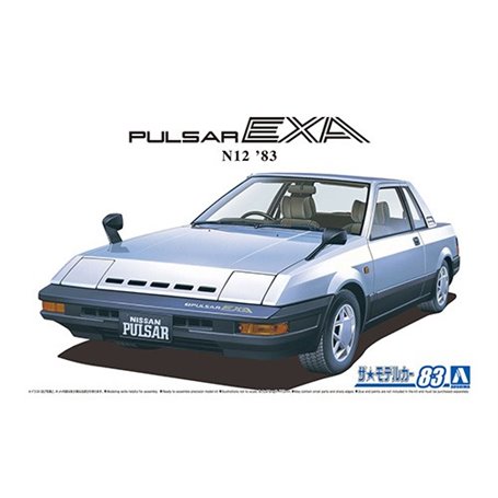 Aoshima 06272 1/24 MC#83 Nissan HN12 Pulsar Exa '83