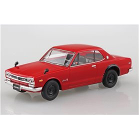 Aoshima 05884 1/32 SNAP KIT#09-C Nissan Skyline 2000 GT-R (Red)