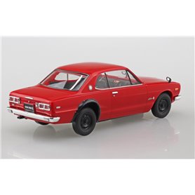 Aoshima 05884 1/32 SNAP KIT#09-C Nissan Skyline 2000 GT-R (Red)