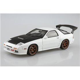 Aoshima 05962 1/24 Initial-D7 Takahashi Ryosuke FC3S RX-7 [Hakone Battle Ver.] (Mazda)