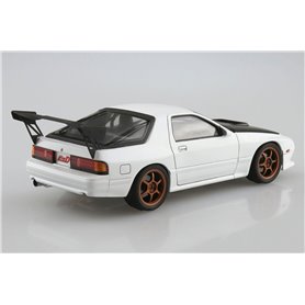 Aoshima 05962 1/24 Initial-D7 Takahashi Ryosuke FC3S RX-7 [Hakone Battle Ver.] (Mazda)