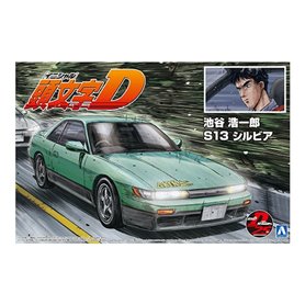 Aoshima 05964 1/24 Initial-D11 Iketani Koichiro S13 Silvia (Nissan)