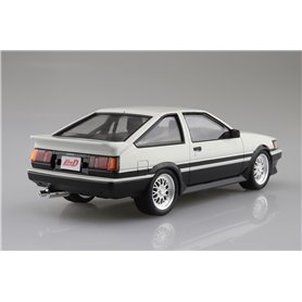 Aoshima 05965 1/24 Initial-D#13 Akiyama Wataru AE86 Levin (Toyota)