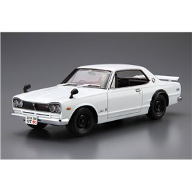 Aoshima 1:24 Nissan KPGC10 Skyline HT2000GT-R 1971