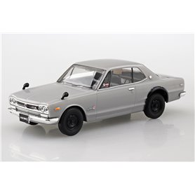 Aoshima 05882 1/32 SNAP KIT#09-A Nissan Skyline 2000 GT-R (Silver)