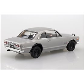 Aoshima 05882 1/32 SNAP KIT#09-A Nissan Skyline 2000 GT-R (Silver)