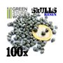 Green Stuff World Resin Skulls 100x