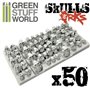 Green Stuff World RESIN ORK SKULLS - 50szt.