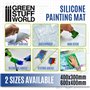 Green Stuff World SILICONE PAINTING MAT - 400mm x 300mm