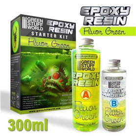 Green Stuff World EPOXY RESIN - FLUOR GREEN