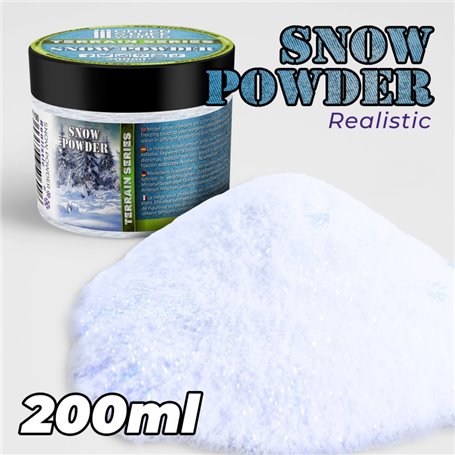 Green Stuff World Realistic Model Snow Powder 200ml