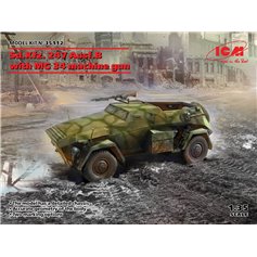 ICM 1:35 Sd.Kfz.247 Ausf.B - W/MG.34 MACHINE GUN