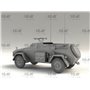 ICM 35112 Sd.Kfz. 247 Ausf.B with MG 34 machine gun