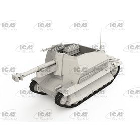 ICM 1:35 10.5cm leFH 16(Sf) auf Geschutzwagen FCM36(f) - WWII GERMAN SELF-PROPELLED HOWITZER