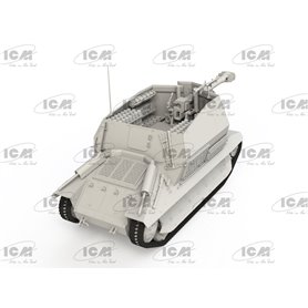 ICM 1:35 10.5cm leFH 16(Sf) auf Geschutzwagen FCM36(f) - WWII GERMAN SELF-PROPELLED HOWITZER