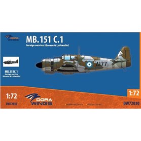 Dora Wings 1:72 MB.151 C.1 - FOREIGN SERVICE - GREECE AND LUFTWAFFE